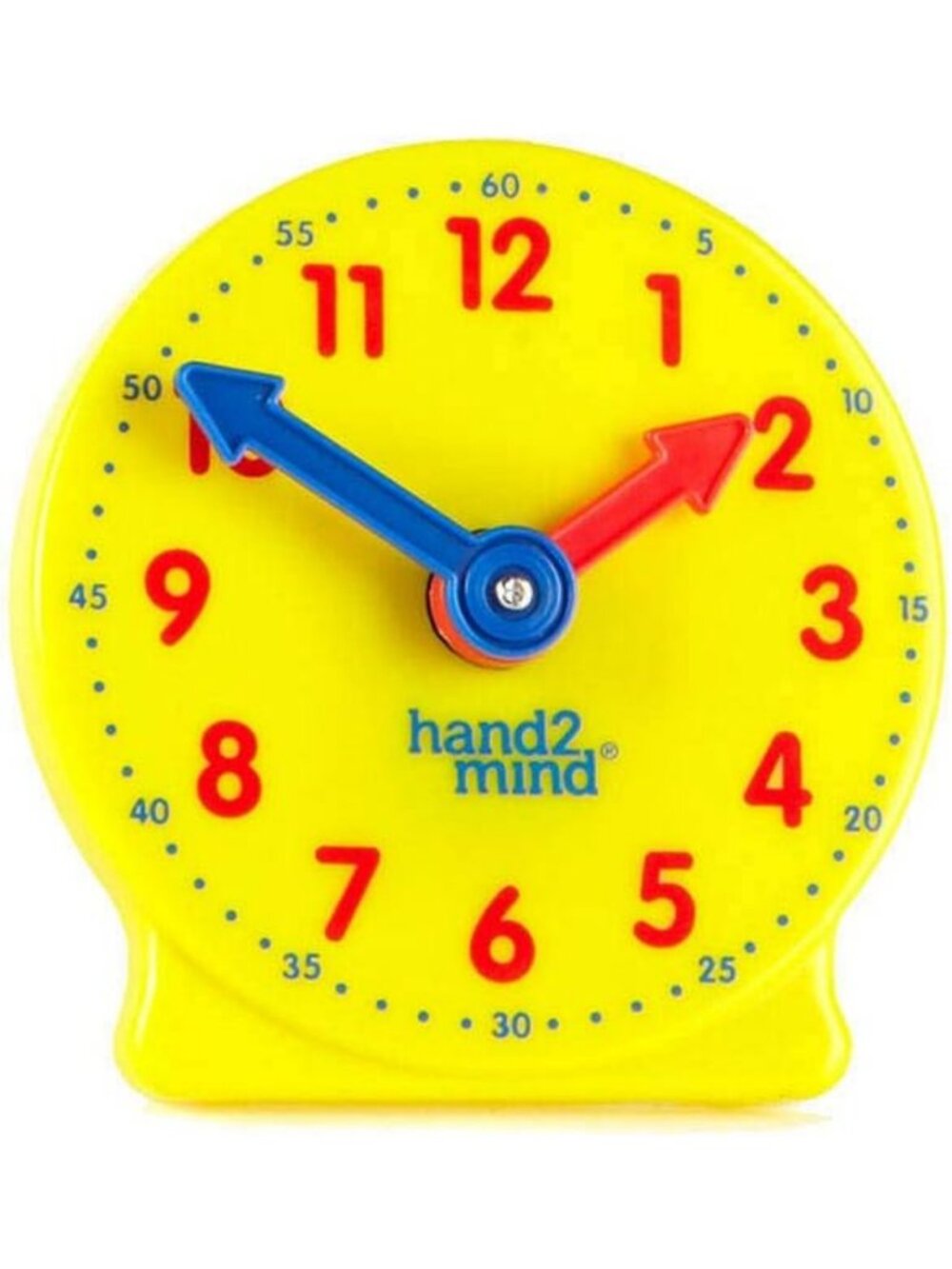 Mini Geared Analog Clocks for Learning - Set of 12 Educational Time Tools